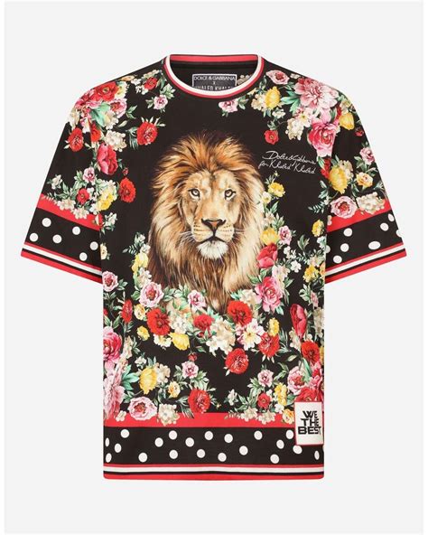 dolce gabbana lion shirt|dolce & gabbana shirt sale.